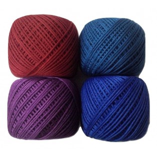 SET LOT 10 BEAUTIFUL 6 Ply Strand Cotton Thread Yarn Cross Stitch Embroidery Lace